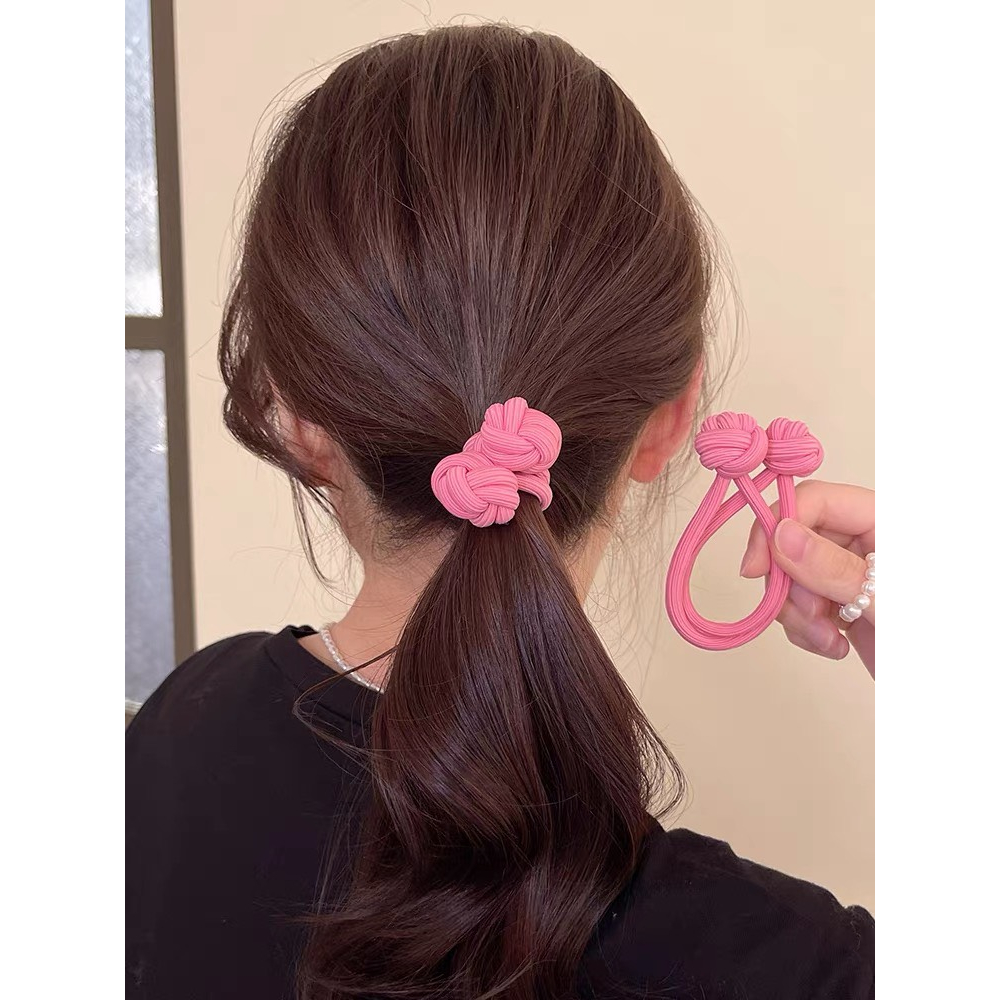 Dây Buộc Tóc Chống Rụng Tóc Dễ Thương Mẫu Mới Phong Cách Hàn Siêu Hot Cho Nữ