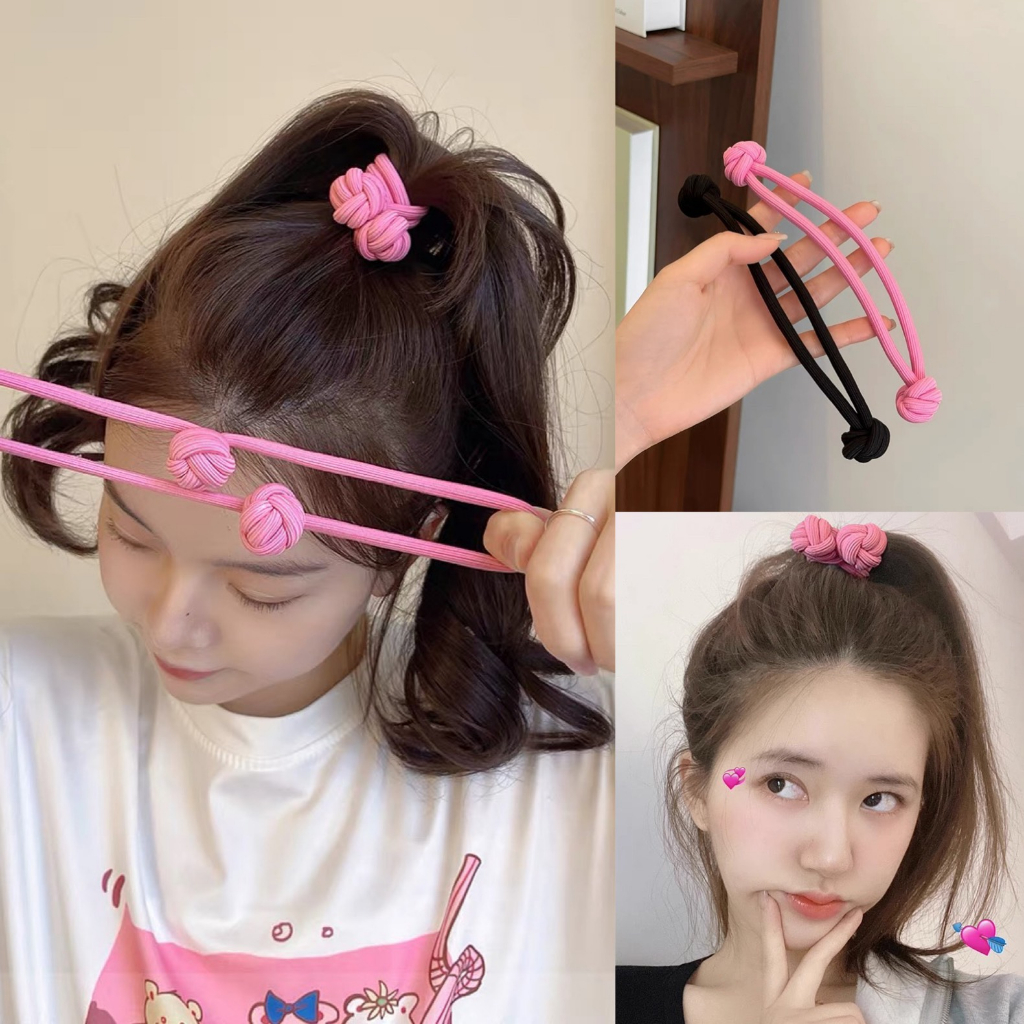 Dây Buộc Tóc Chống Rụng Tóc Dễ Thương Mẫu Mới Phong Cách Hàn Siêu Hot Cho Nữ