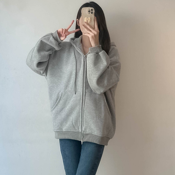 Áo Khoác Nỉ Trơn HOODIE Unisex - Retrostyle - Aokhoac001_P8k4