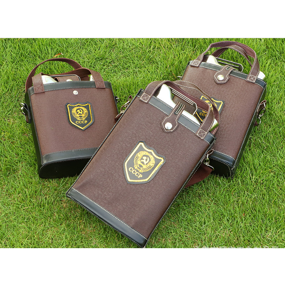 Bình đựng rượu inox 304 dung tích 5.4 Lít dáng can cao cấp 2023, dày dặn inox sáng bóng