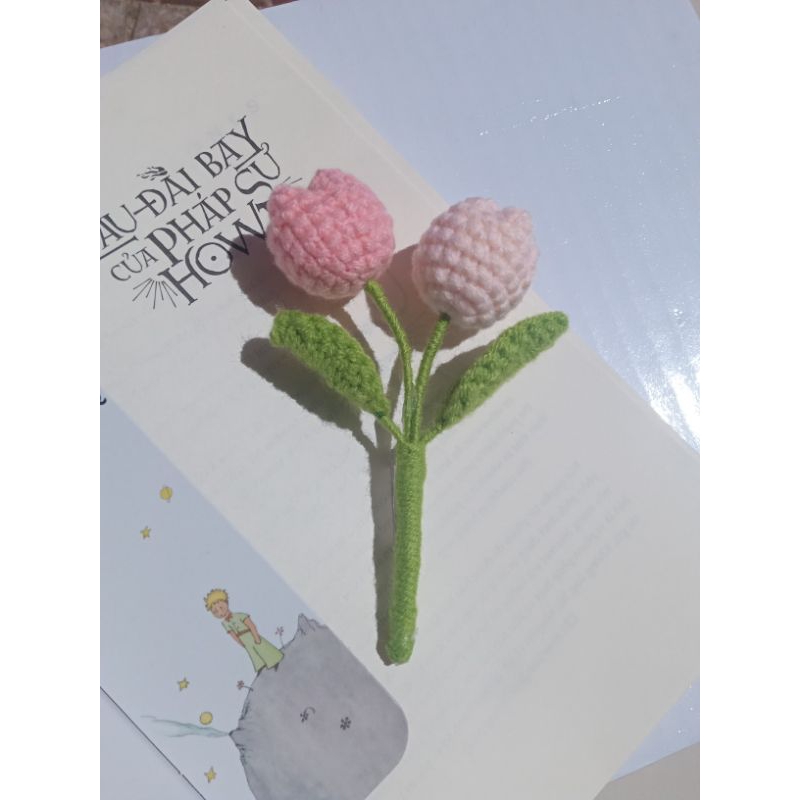 Ghim cài áo, cài cặp hình hoa tulip siêu cute