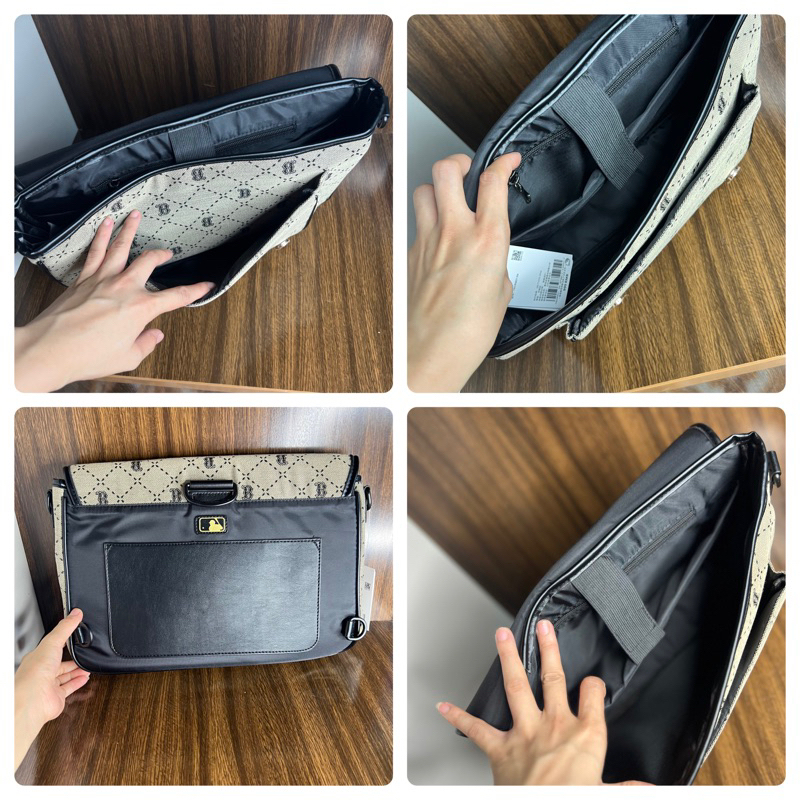 Cặp vuông balo unisex m lb mẫu mới nhất 2023 balo có dây đeo chéo họa tiết monogram