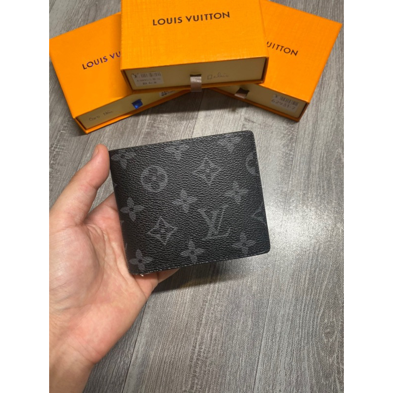 Ví da nam LV - vi nam MCM mẫu mã thời trang - bóp nam các mẫu. Full box