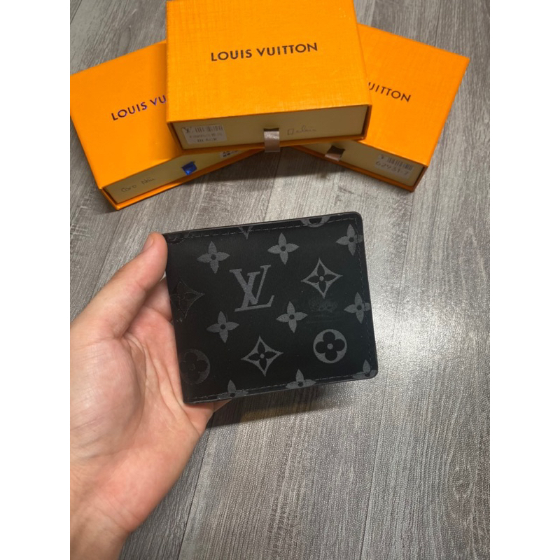 Ví da nam LV - vi nam MCM mẫu mã thời trang - bóp nam các mẫu. Full box