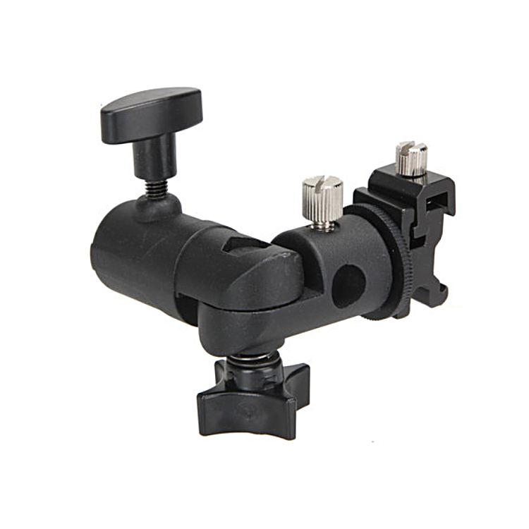 Gá giữ đèn Flash kèm khe cắm dù