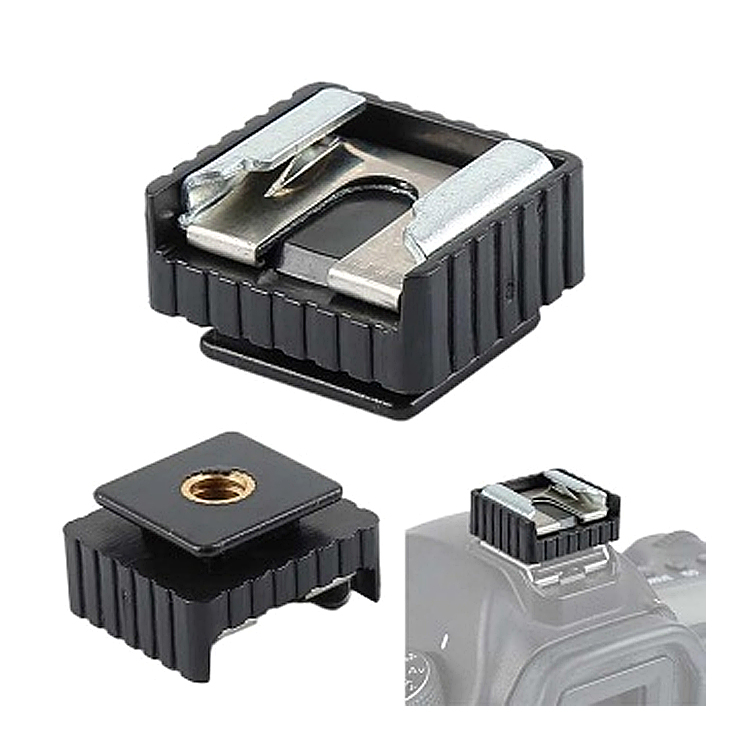 Chân gắn đèn Flash lên tripod, hotshoe