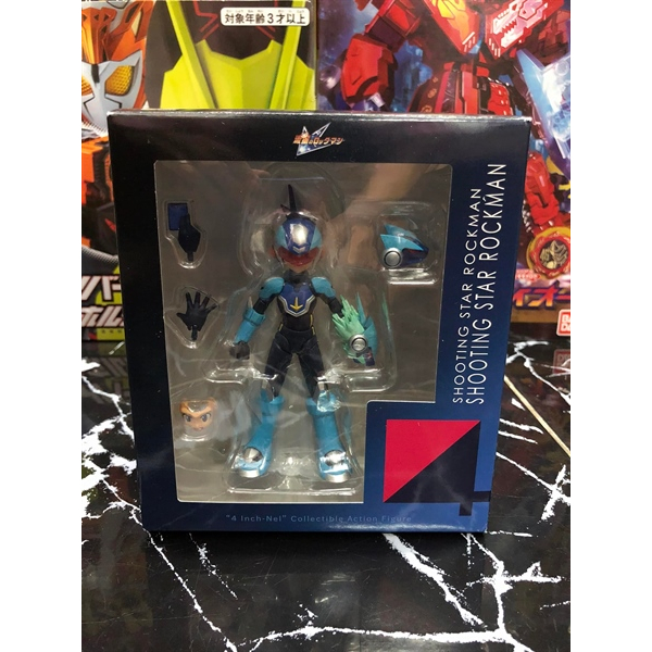 MÔ HÌNH ROCKMAN CAPCOM SENTINEL 4 INCHES NEL SHOOTING STAR MEGA MAN LIKE NEW
