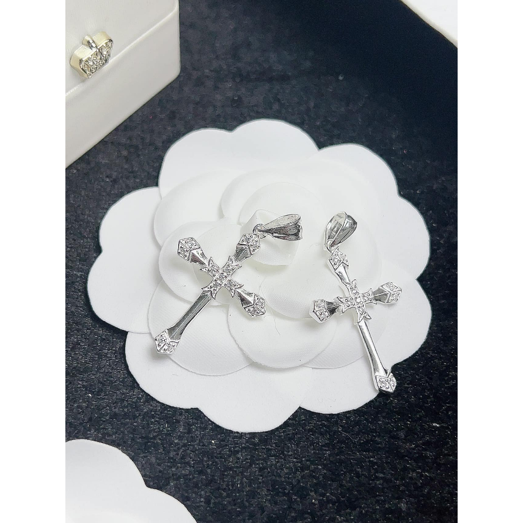 tổng hợp các mẫu MẶT DÂY CHUYỀN , bạc 925 đính đá dày dặn - ĐẠI PHÁT