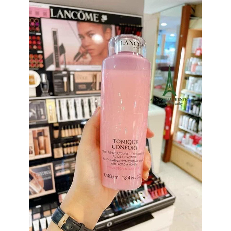 TONER NƯỚC HOA HỒNG LANCOME PARIS TONIQUE CONFORT 400ML