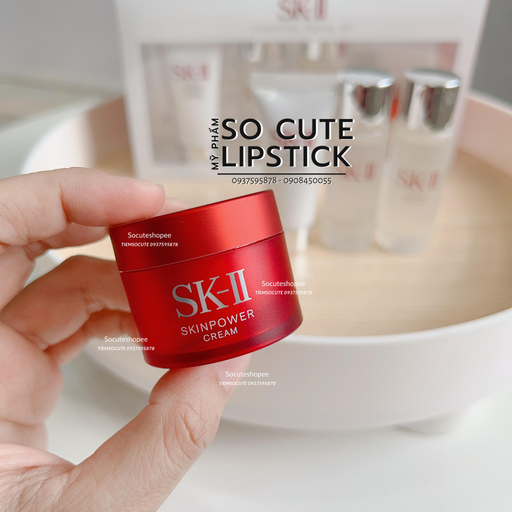Kem trẻ hoá làn da, chống lão hoá SK-II Skinpower Cream / Skii R.N.A Power Radical New Age Minisize 15gr