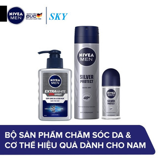 Lăn Ngăn Mùi Nam Nivea Men Silver Protect 50ml
