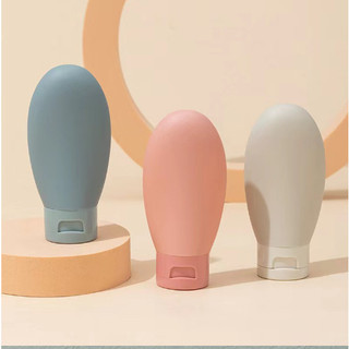 Chai chiết,tuýp chiết mỹ phẩm du lịch mini 60ml chiết dầu gội sữa tắm tiện dụng nb74