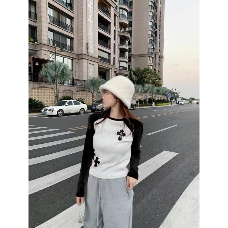 Áo thun dài tay basic