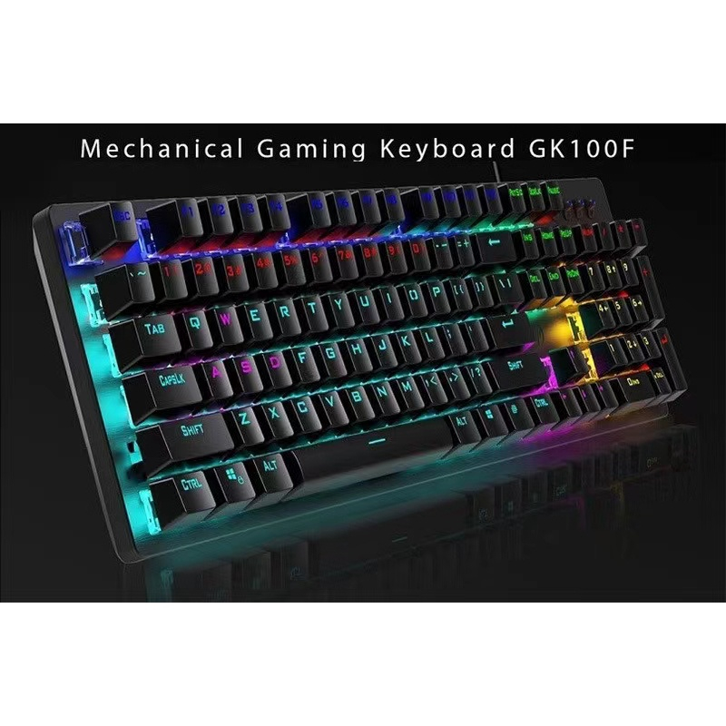 BÀN PHÍM CHƠI GAME CƠ KHÍ USB CÓ DÂY HP K100F / K10GL / GK100 / K10G