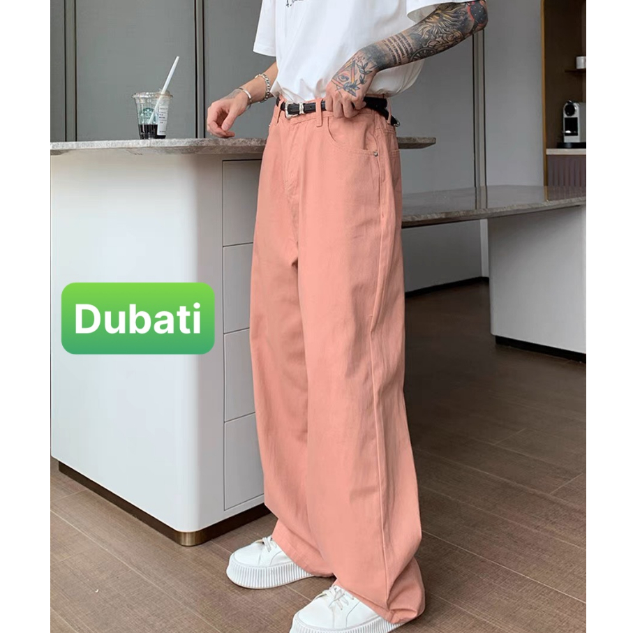 Quần kaki suông unisex nam nữ cao cấp basic nhiều màu phong cách Nhật Bản siêu vip pro - DUBATI FASHION