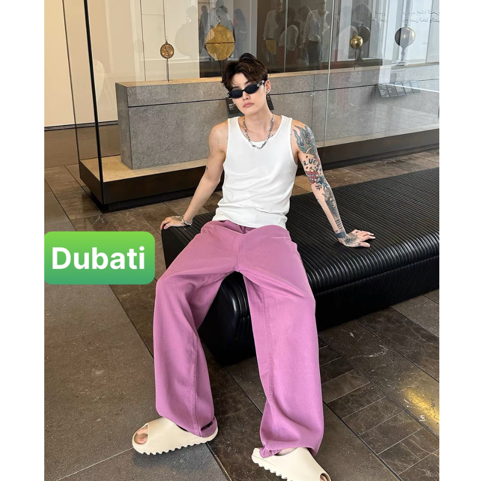 Quần kaki suông unisex nam nữ cao cấp basic nhiều màu phong cách Nhật Bản siêu vip pro - DUBATI FASHION