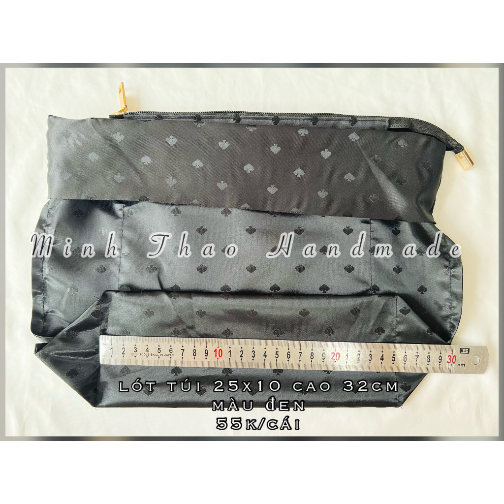 Lót túi 25x10 cao 32cm
