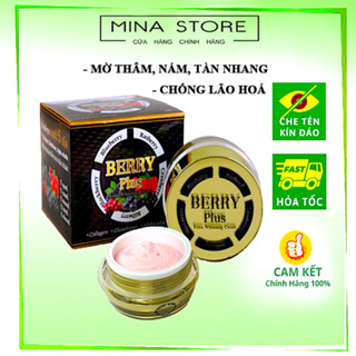 Kem nám 4k Berry Plus 5x dưỡng da trắng sáng mờ thâm, tàn nhang - Mina Store
