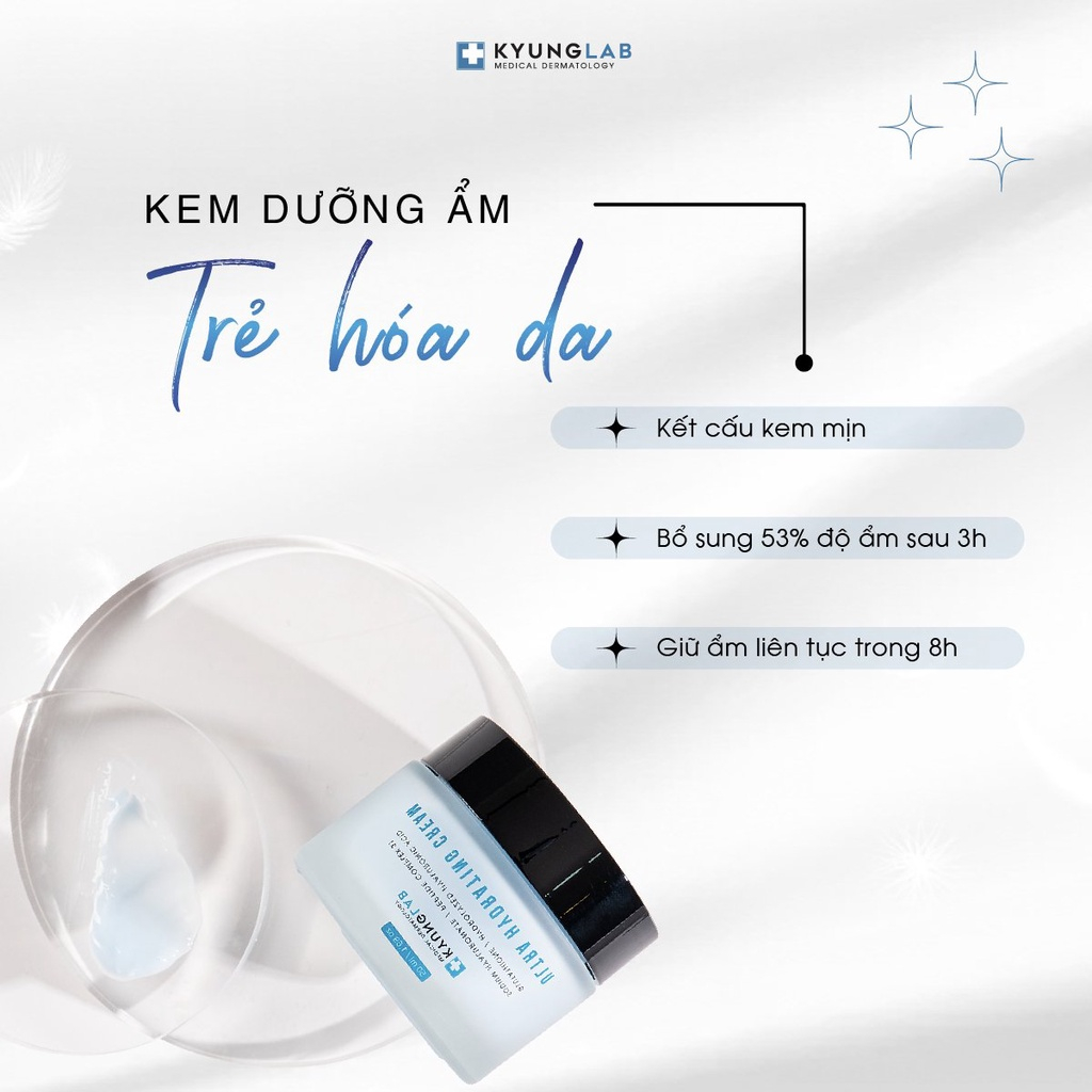 Kem dưỡng ẩm , Ultra Hydrating Cream Kyung Lab Ultra Hydrating Cream giúp tăng sinh Collagen, ngăn ngừa lão hóa0