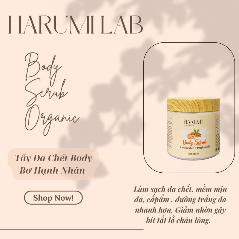 TẨY DA CHẾT CAFE - BƠ  LÀM SẠCH & MỀM MỊN DA