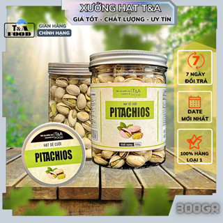  {RẺ} Hạt Dẻ Cười Mỹ 300Gr không tẩy loại 1 cao cấp hạt dẻ giòn có vị mặn nhẹ - CHỢ HẠT T&A 