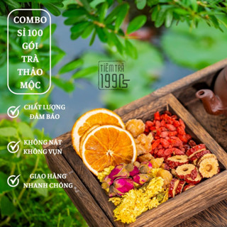 Sỉ trà thảo mộc đẹp da giảm cân thanh nhiệt mát gan tốt cho sức khoẻ - Tiệm trà 1990s