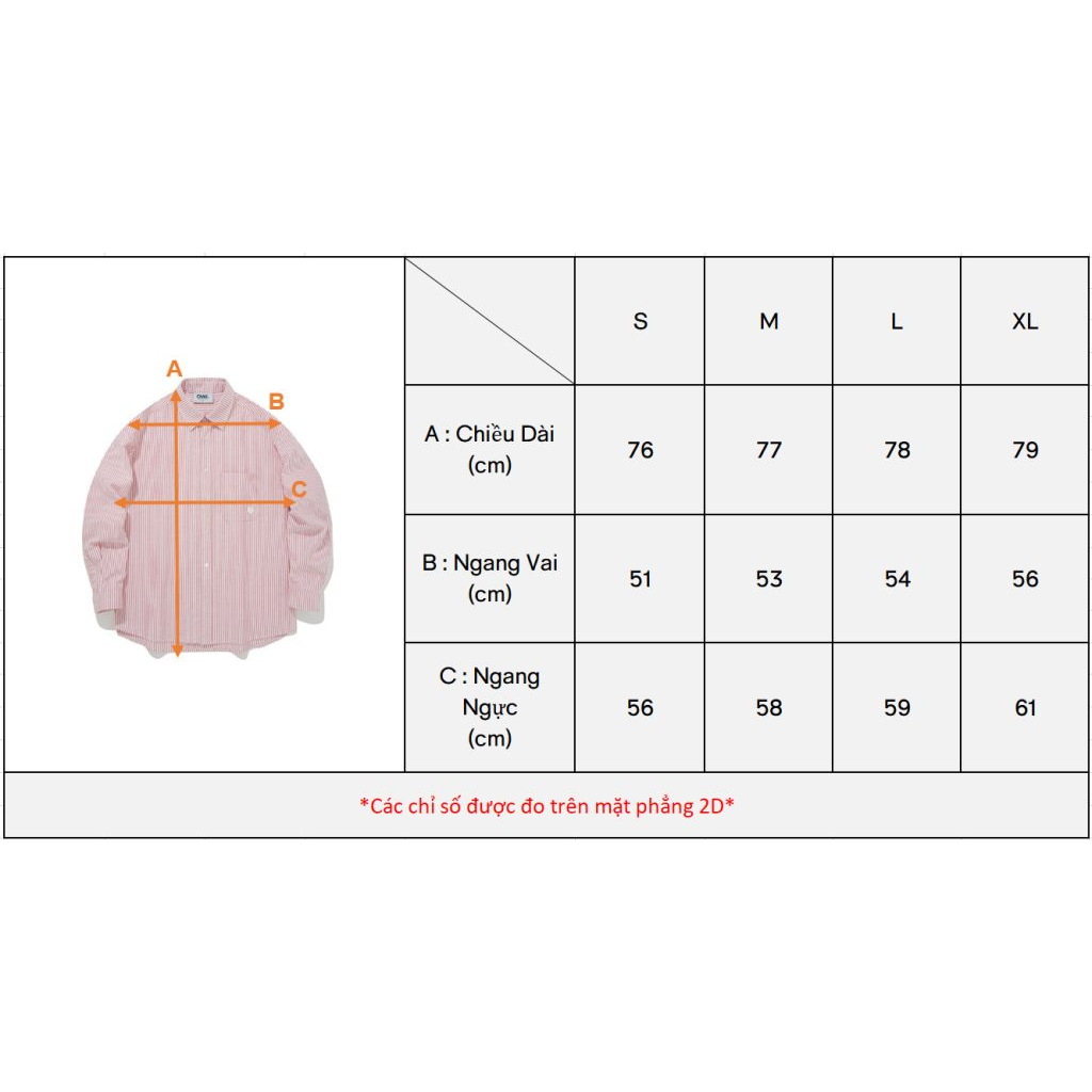 Áo sơ mi Owlbrand Oxford 2.0/Sọc xanh