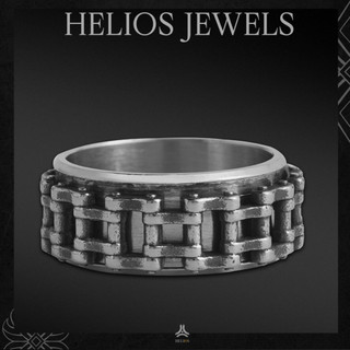 Nhẫn nam thời trang Helisilver.store Chain Spin
