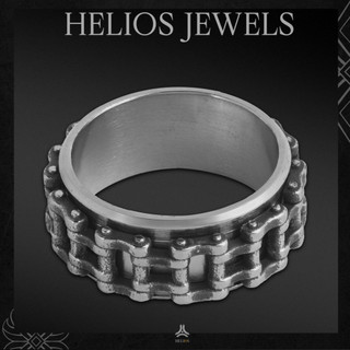 Nhẫn nam thời trang Helisilver.store Chain Spin