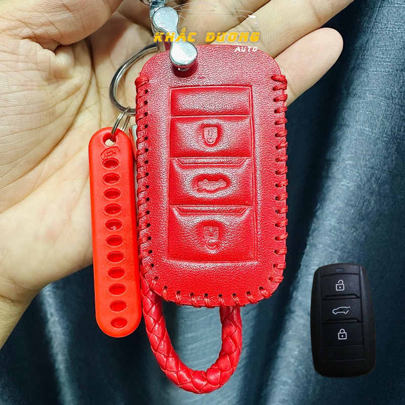 Bao da chìa khoá Vinfast VF5 sang trọng