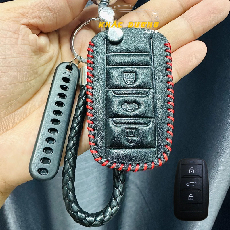 Bao da chìa khoá Vinfast VF5 sang trọng