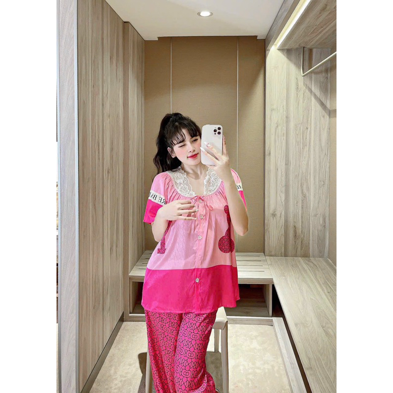 Đồ bộ mặc nhà lụa xướt