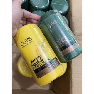 - Kem hấp dầu hấp tóc Olive 500ml