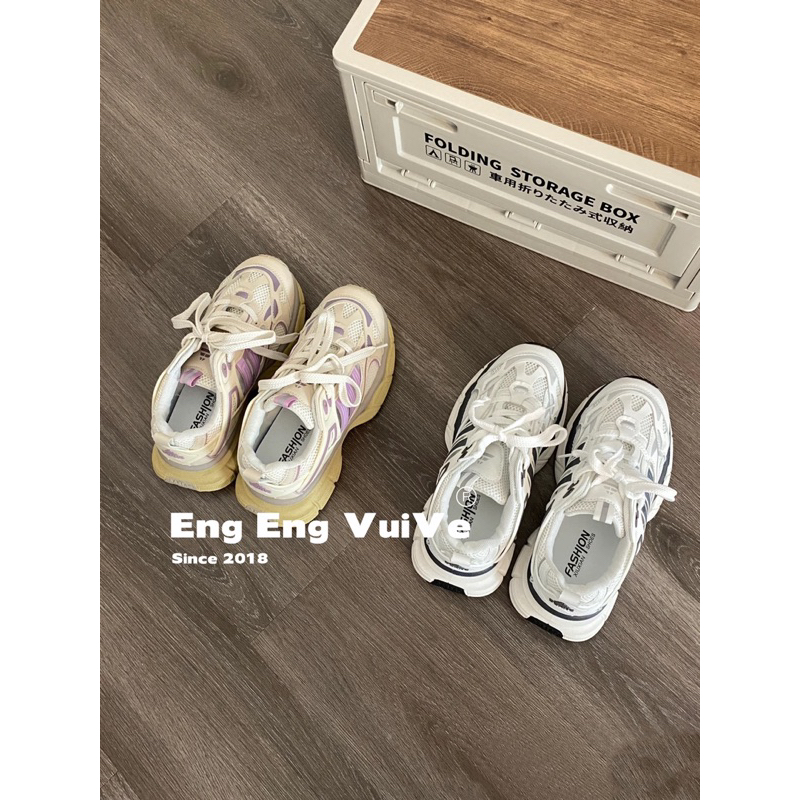 Giày Thể Thao Sneaker Nữ Thoáng Khí Nội Địa 2023