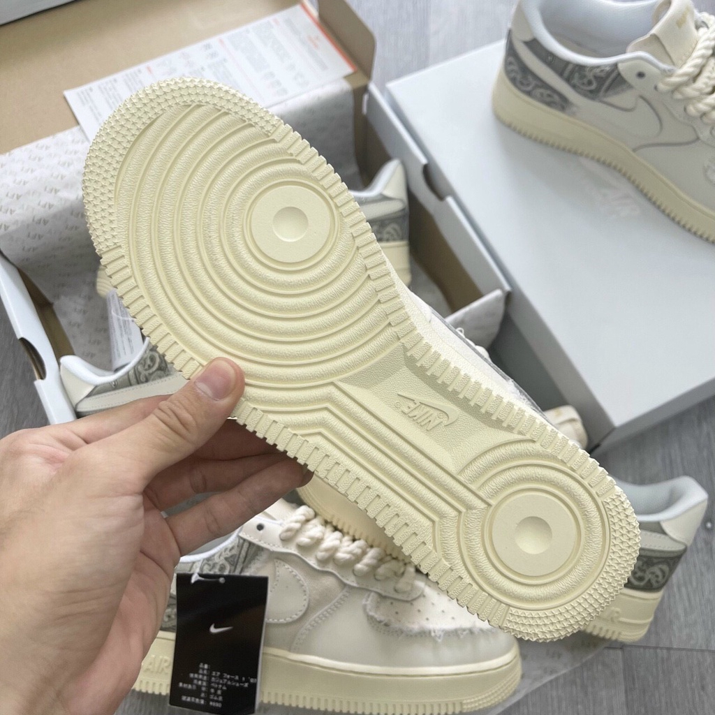 HOT Giày _Nike Air Force 1 thổ cẩm,Giày thể thao AF1 Travis bigbag dây thừng hàng SC trung bản Cao Cấp nam nữ