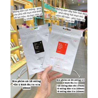 Miếng dán mụn Cosrx Acne Pimple Master Patch (Đỏ-Đen)