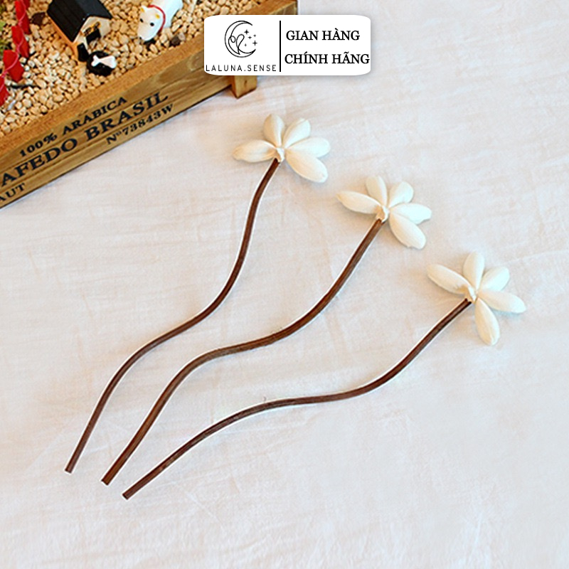 GIÁ SỈ - Que Khuếch Tán Tinh Dầu LALUNA.CENT - Hoa Tản Hương Thơm Phòng Tiện Dụng Trang Trí C14