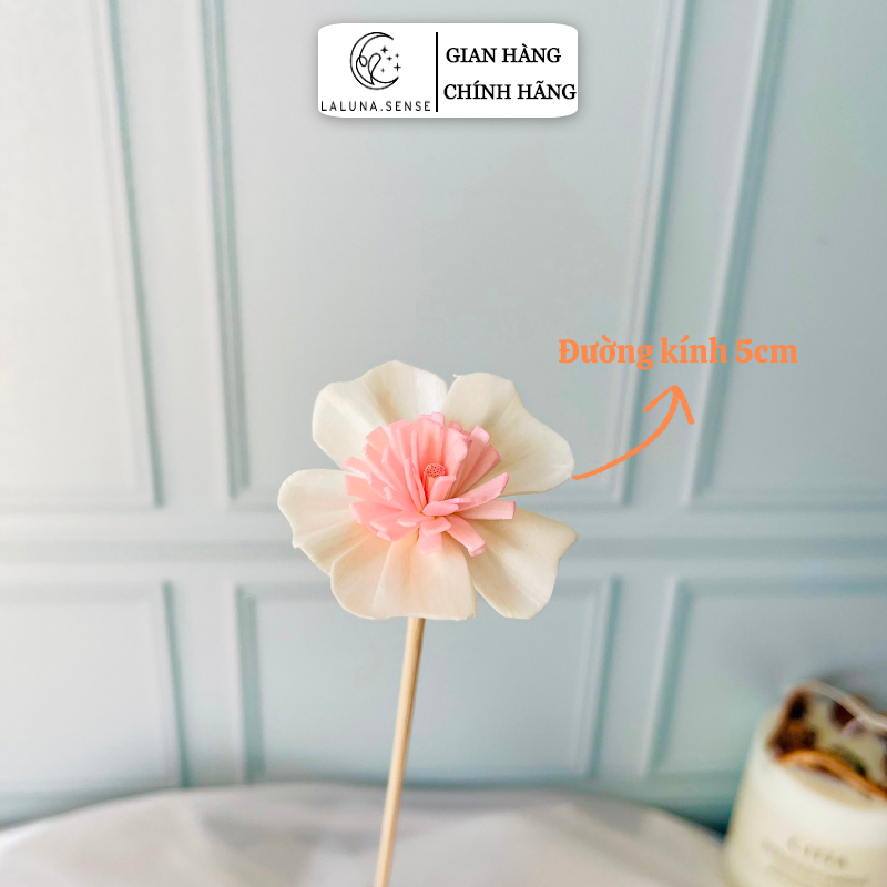 GIÁ SỈ - Que Khuếch Tán Tinh Dầu LALUNA.CENT - Hoa Tản Hương Thơm Phòng Tiện Dụng Trang Trí C15