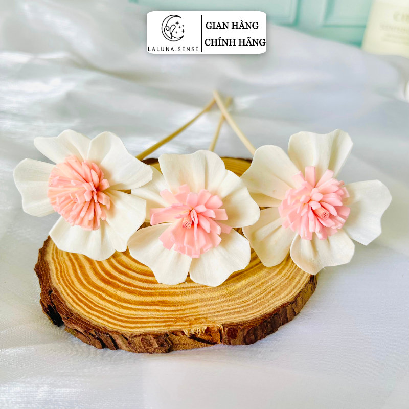 GIÁ SỈ - Que Khuếch Tán Tinh Dầu LALUNA.CENT - Hoa Tản Hương Thơm Phòng Tiện Dụng Trang Trí C15