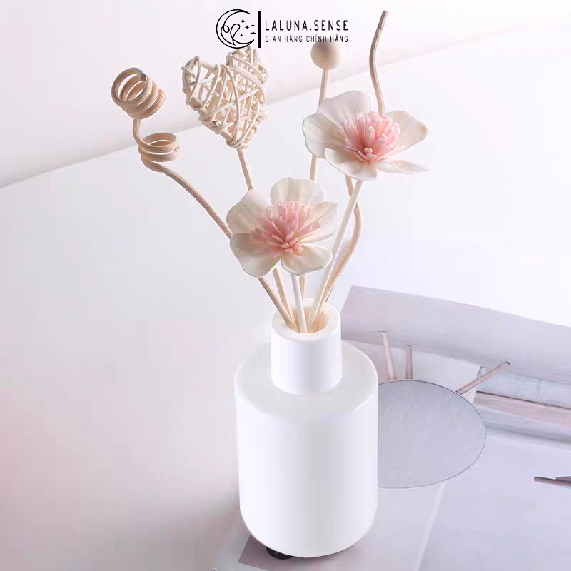 GIÁ SỈ - Que Khuếch Tán Tinh Dầu LALUNA.CENT - Hoa Tản Hương Thơm Phòng Tiện Dụng Trang Trí C15