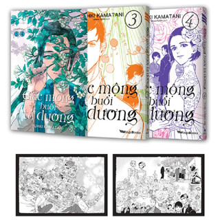 Sách - boxset giấc mộng buổi tà dương - tập 1,2 và tập 3,4