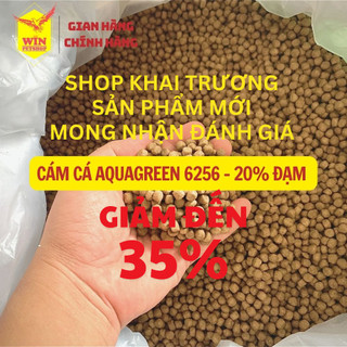 Cám cá greenfeed 30% đạm - thức ăn cá koi, cá 3 đuôi, cá cảnh khác