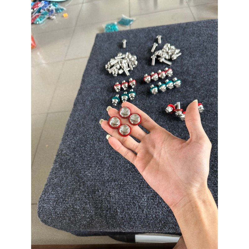 Ốc salaya 10li23-10li3-10li4-10li6 bắt pass heo treo pô kèm lông đền