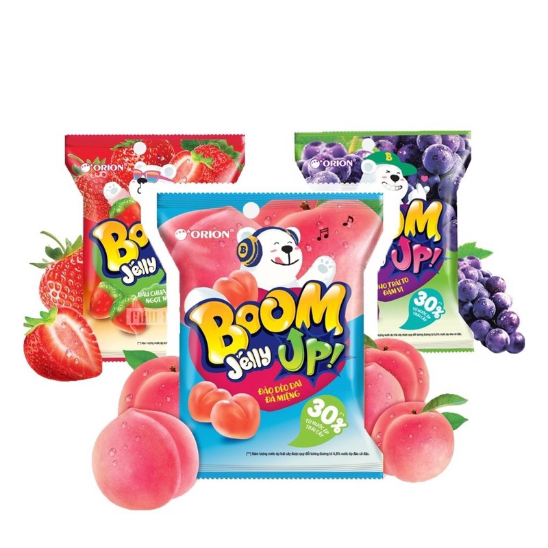 Kẹo Dẻo Boom Jelly gói 25g