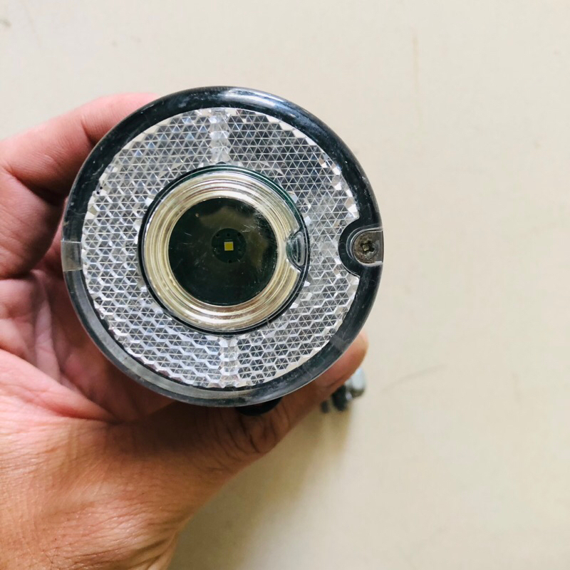 Đèn xe đạp, Đèn năng lượng Panasonic có cảm biến thích hợp với đùm năng lượng dynamo