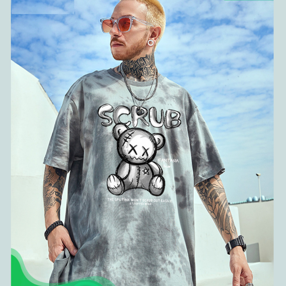 Áo Thun Tshirt Nữ Nam Unisex Chất Vải Thun Cotton Gấu Dead WAT428CT