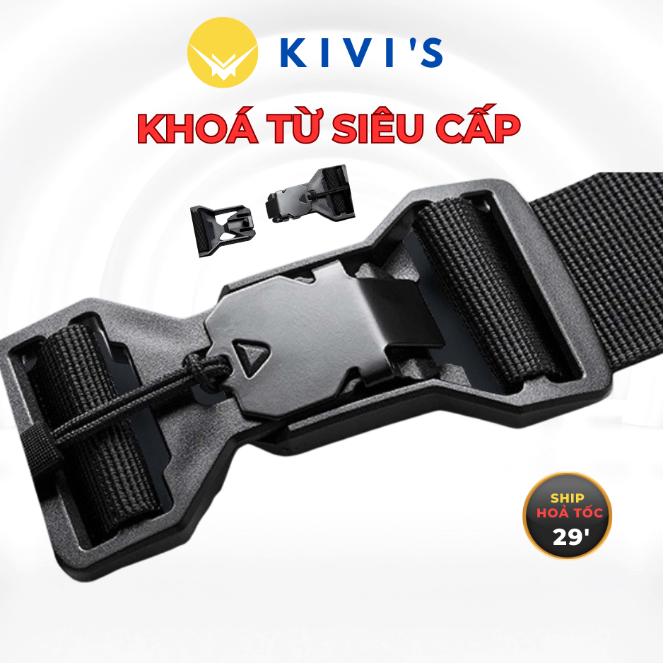 Khoá từ Khoá nam châm hít tự động cho túi balo chống giật KIVI'S