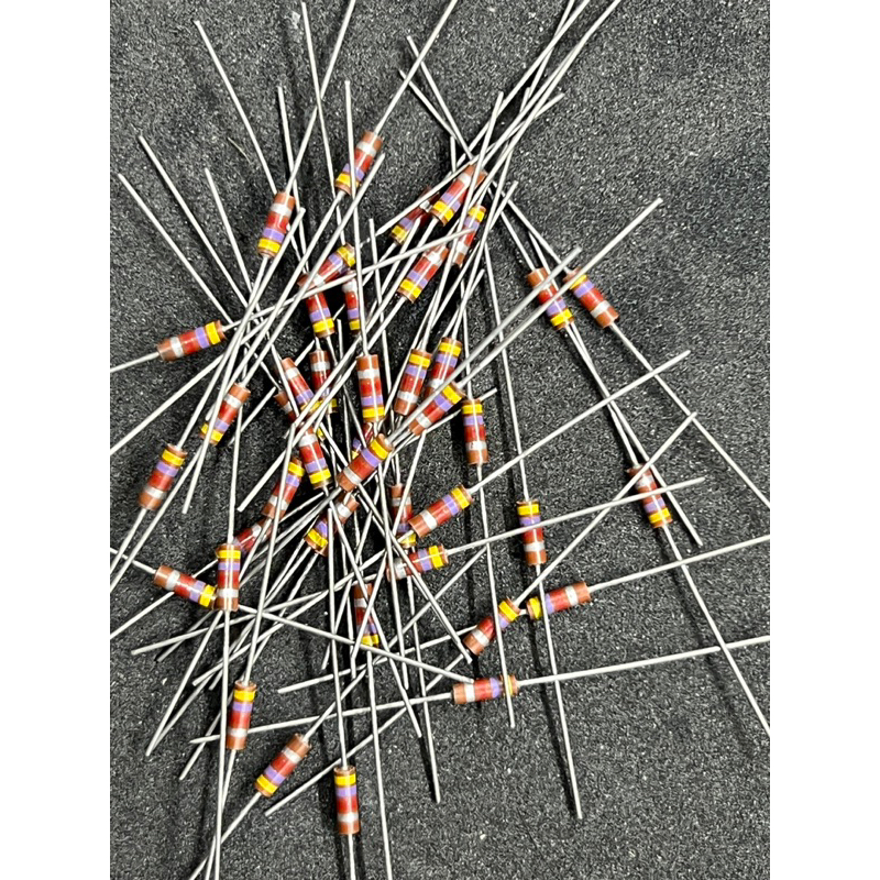 ĐIỆN TRỞ MÀNG CARBON 4.7k 1/4w