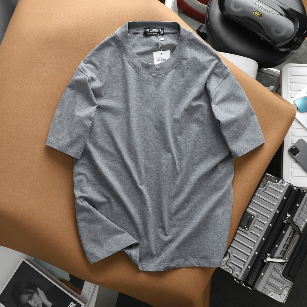 Áo thun BB - Boiz Big Size nam bigsize tay ngắn cổ tròn chất cotton 2 chiều form bigsize 70kg - 130kg