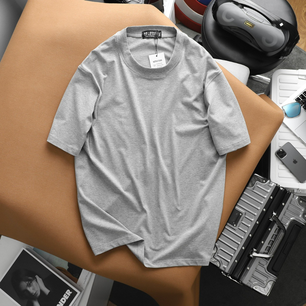 Áo thun BB - Boiz Big Size nam bigsize tay ngắn cổ tròn chất cotton 2 chiều form bigsize 70kg - 130kg